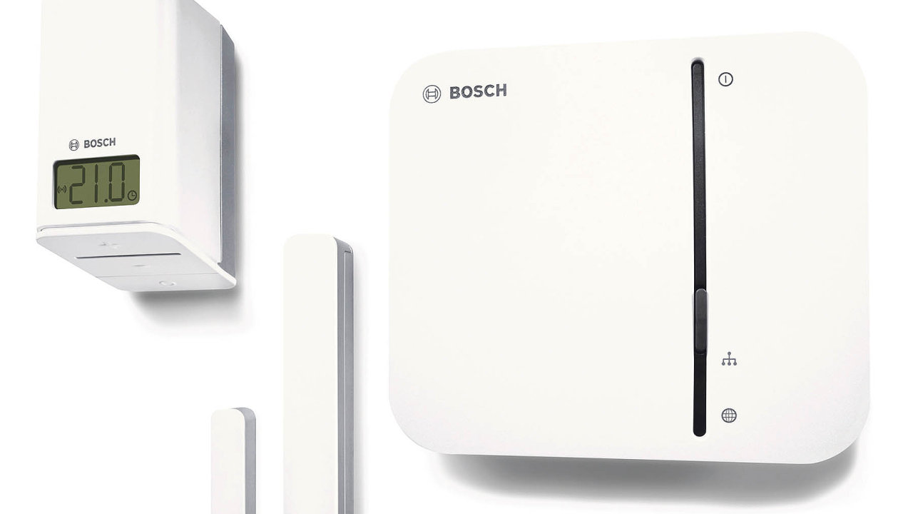 Inteligentn zen teploty je pro Bosch zkladem chytr domcnosti, ke ktermu postupn pidv dal funknosti.