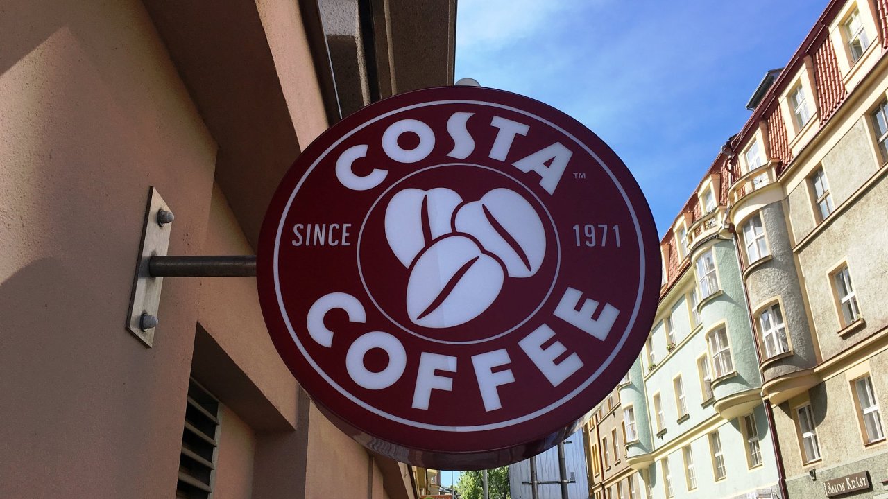 Costa Coffee na Hrad�ansk�.