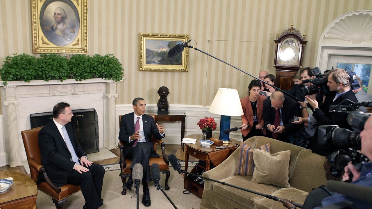 Premir Neas jednal s americkm prezidentem Obamou