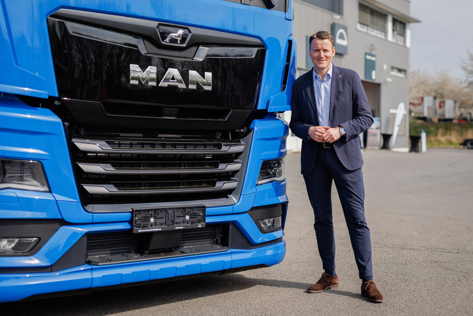 Alexander Vlaskamp, generální ředitel společnosti MAN Truck & Bus Alexander Vlaskamp, generální ředitel společnosti MAN Truck & Bus
