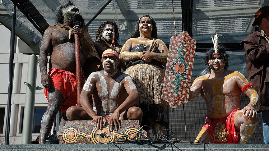 Aboriginsk kultura je v Austrlii akutln v centru pozornosti, uiv se i restaurace, kter nabzej 