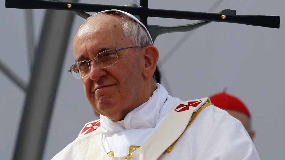 Pape Frantiek v Rio de Janeiru