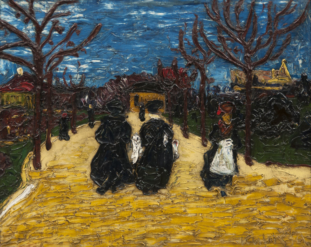 Bohumil Kubišta: Riegrovy sady (1908)