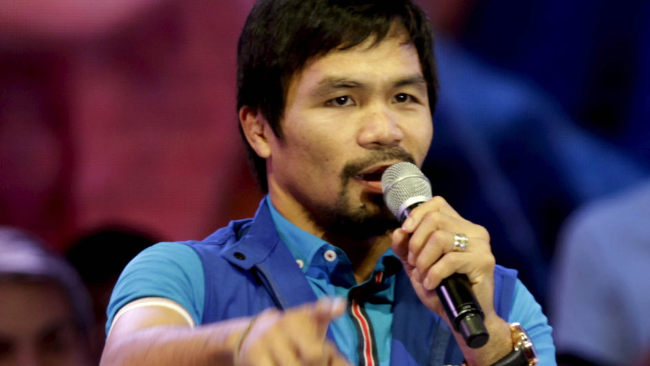 Filipnsk boxer Manny Pacquiao je ve sv zemi legendou. Nyn vede kampa za sv znovuzvolen sentorem. Ukod mu v kvtnovch volbch jeho homofobn vroky?