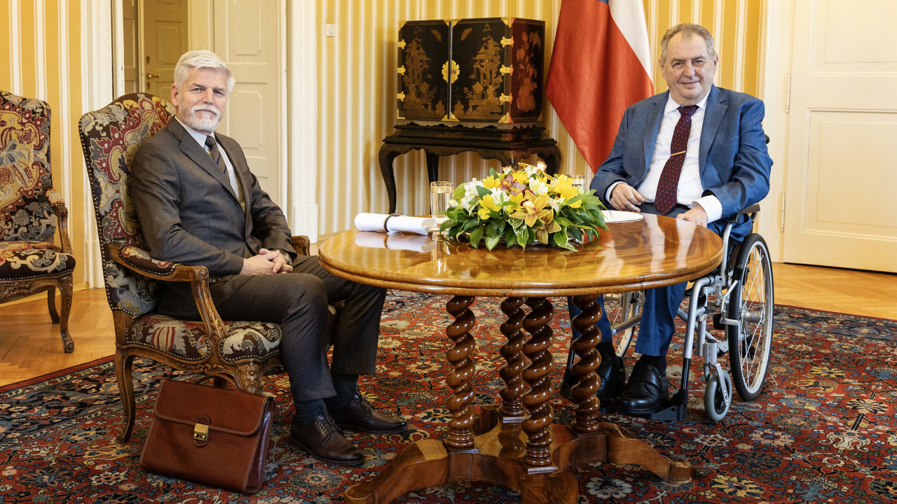 Petr Pavel, Miloš Zeman, Lány, prezident