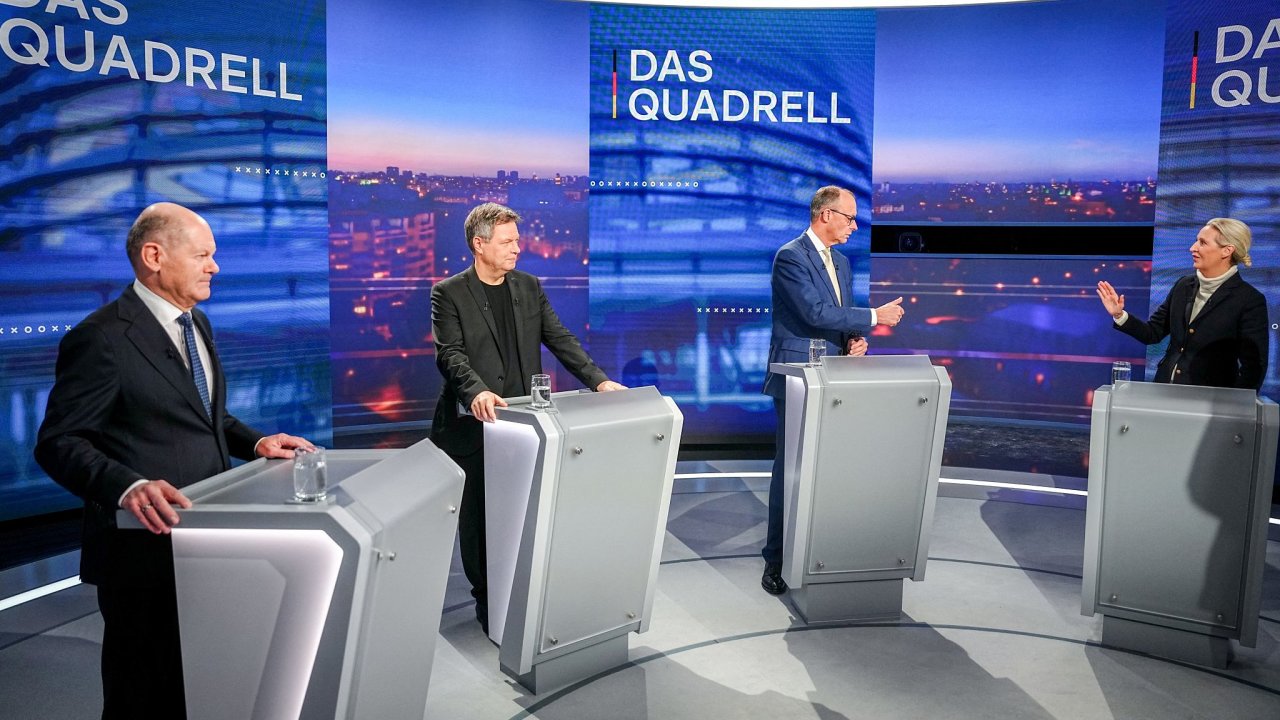 Nmecko, Scholz, Habeck, Merz, Weidelov