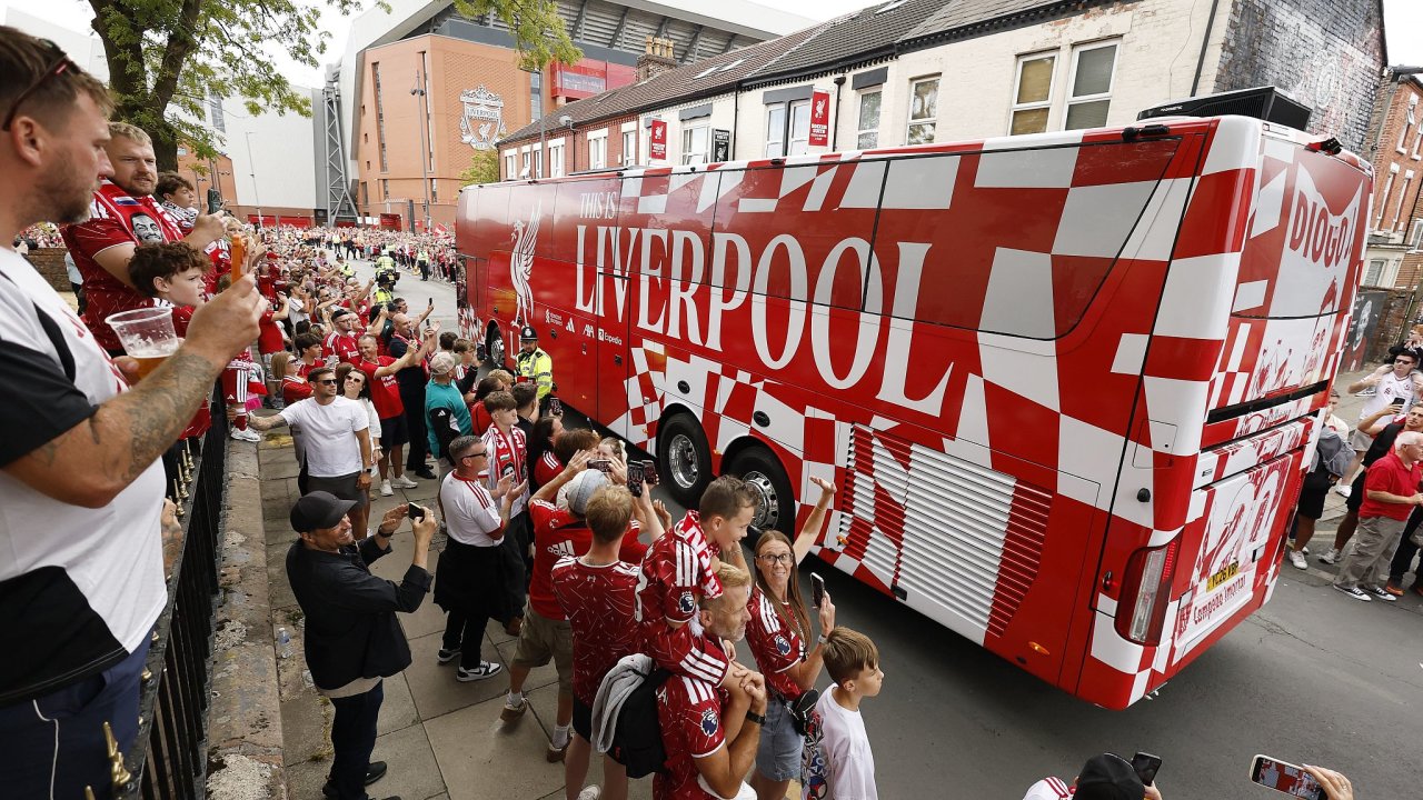 Liverpool je dvacetinásobným mistrem anglické ligy.