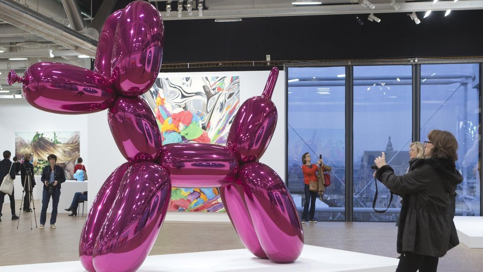 Jeff Koons, Centre Pompidou