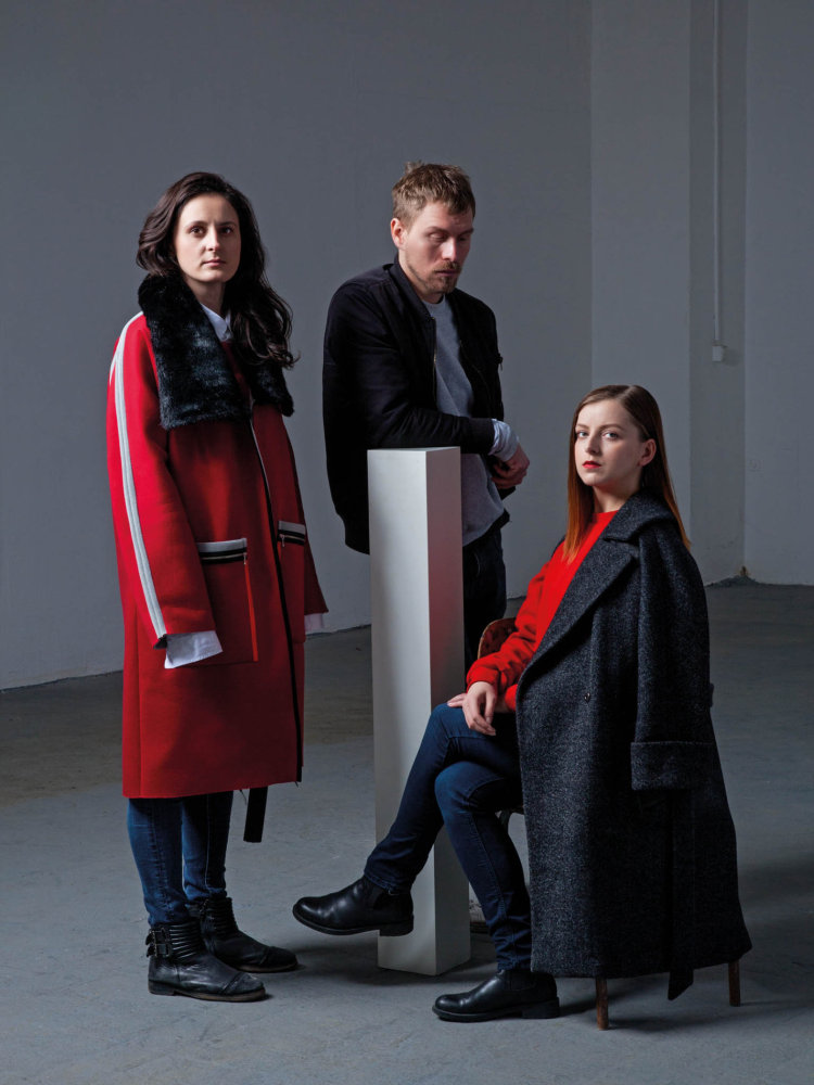 Zleva: Mirka Kohutiarová, Antonín Soukup, Katarína Kopková