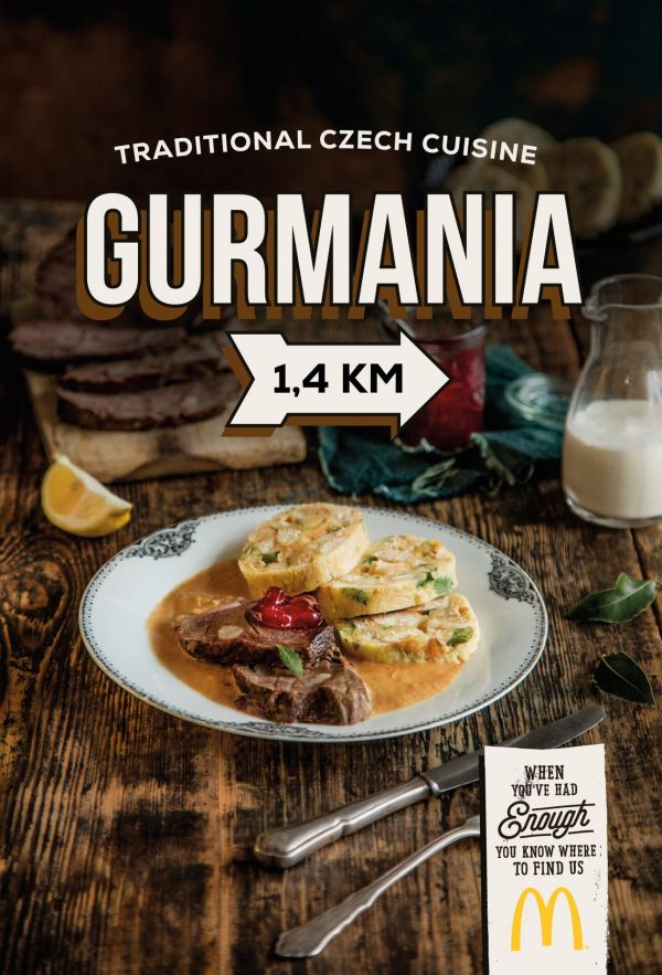 Turistická kampaň McDonald's od agentury DDB Turistická kampaň McDonald's od agentury DDB