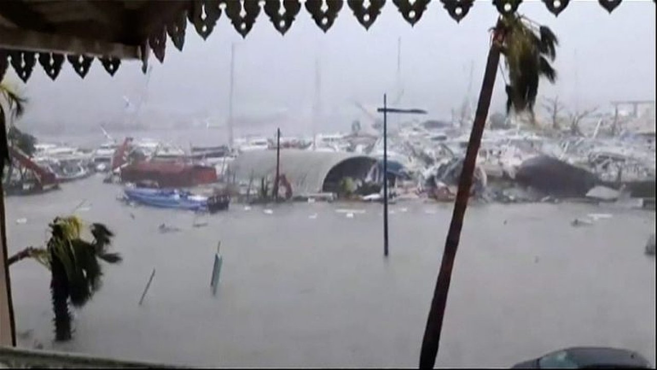 Ostrov Barbuda zdevastoval hurikn Irma.
