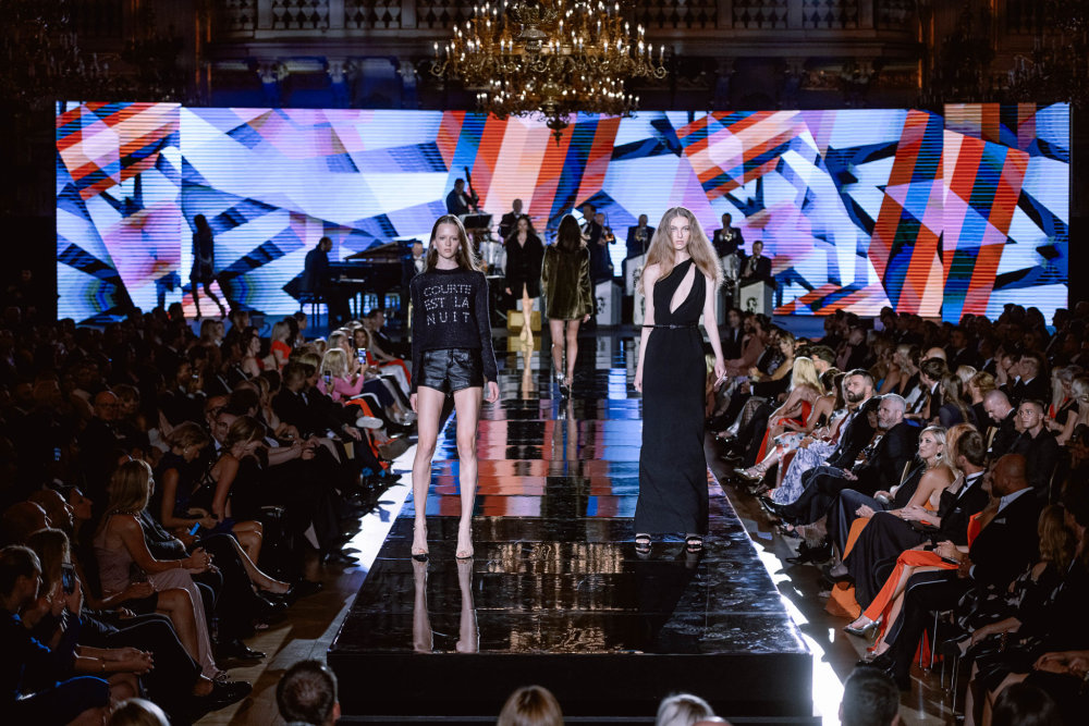 Momentka z českého a slovenského finále Schwarzkopf Elite Model Look