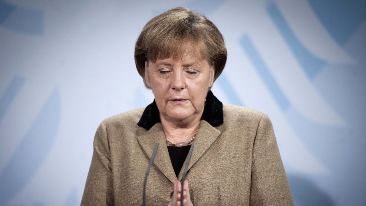 Nmeck kanclka Angela Merkelov