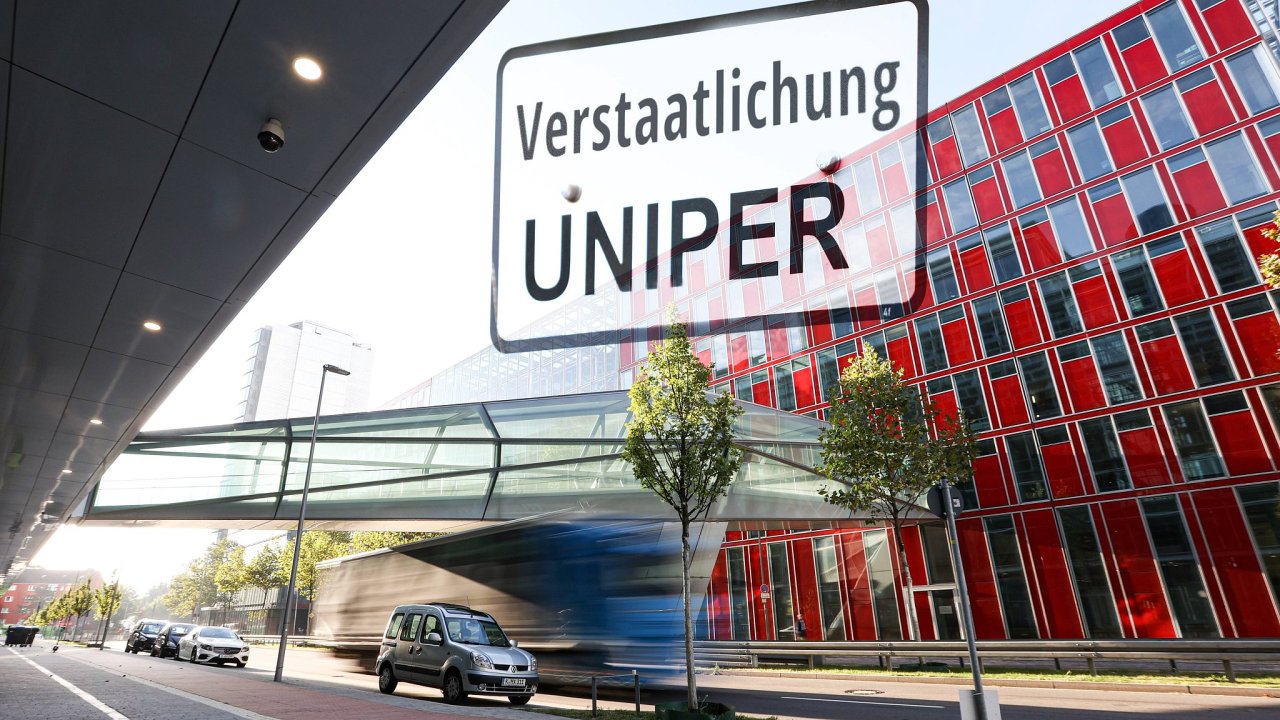 Evropská komise dala Nìmecku zelenou a znárodnìní (verstaatlicht) dovozce plynu Uniper je hotovou vìcí stejnì jako pøevzetí spoleènosti Gazprom Germania státem..