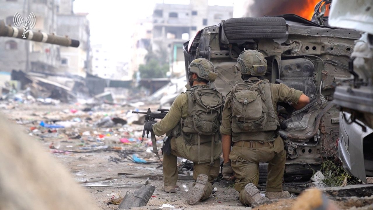 Izraelt vojci v Gaze