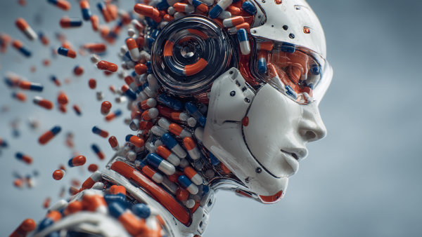 Přicházejí první léky navržené umělou inteligencí. Lékaři už je se slibnými výsledky testují u těžkých astmatiků