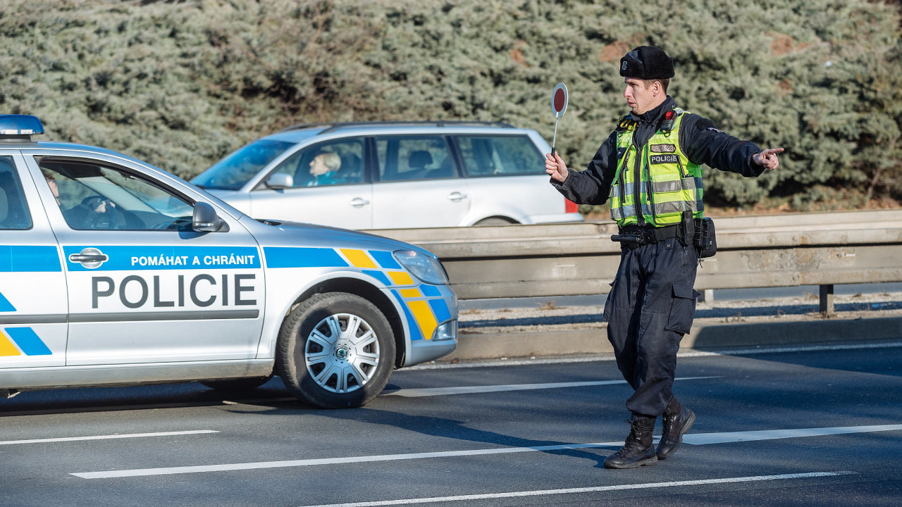 Policie �R, doprava, p�estupek