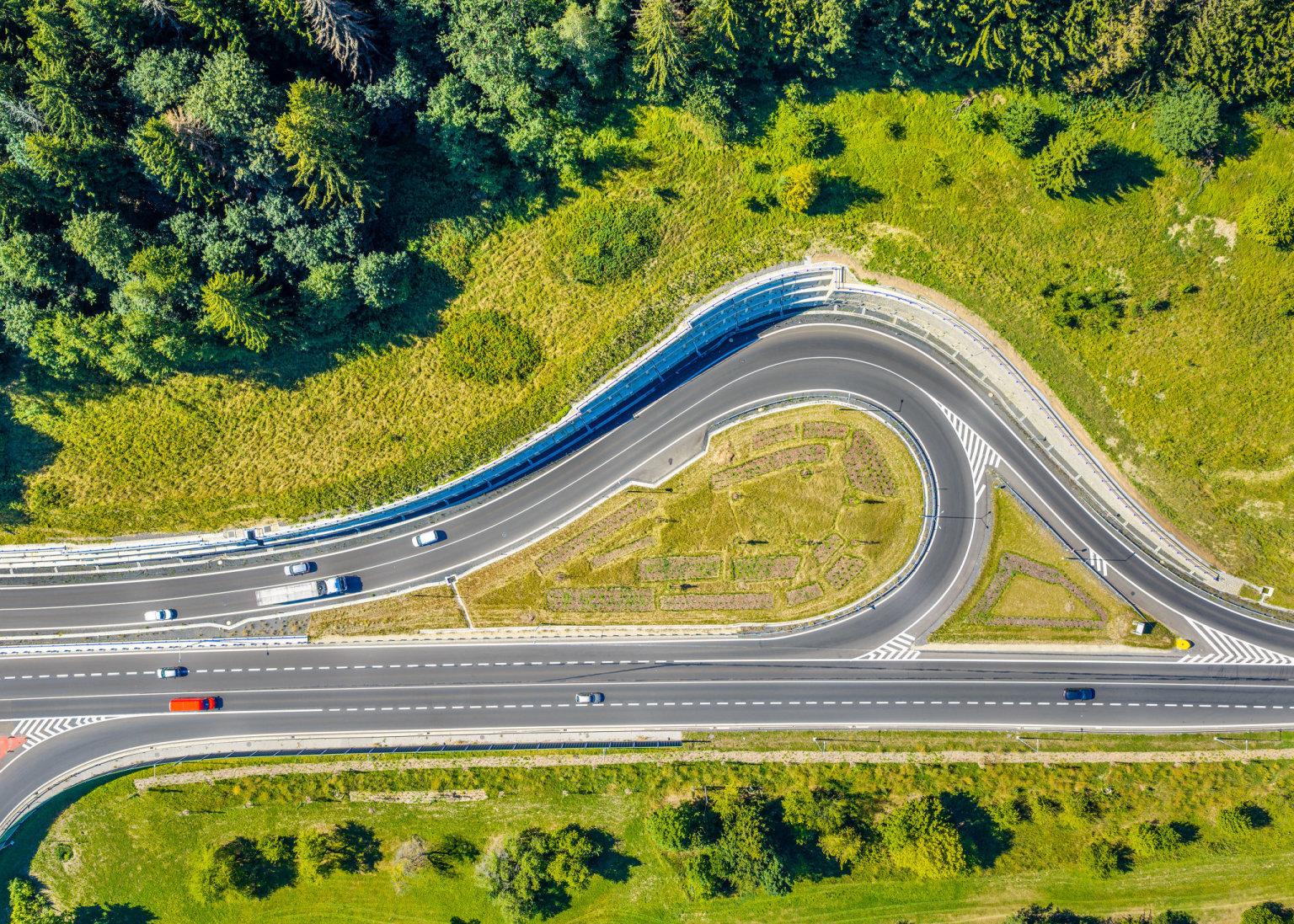 Dopravní rampa ve Vsetíně (Foto: ČKAIT) Dopravní rampa ve Vsetíně