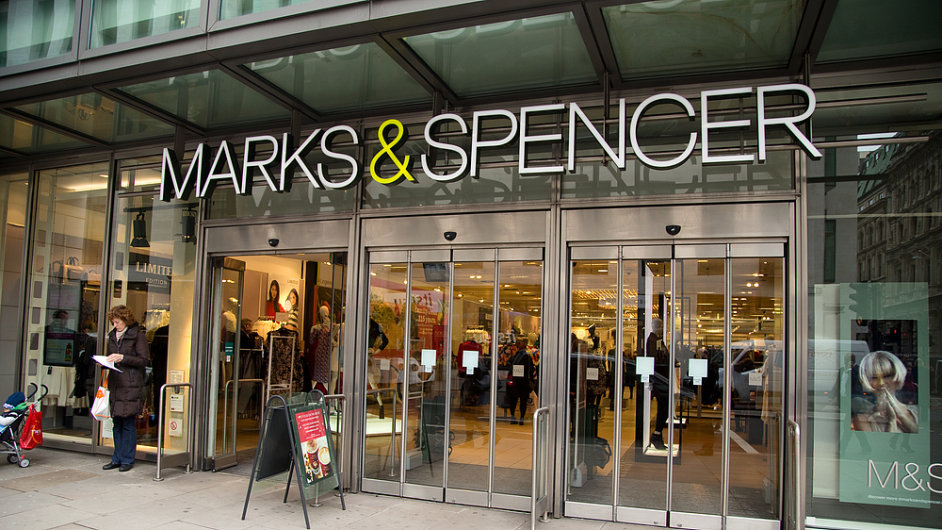 Obchod z etzce Marks & Spencer