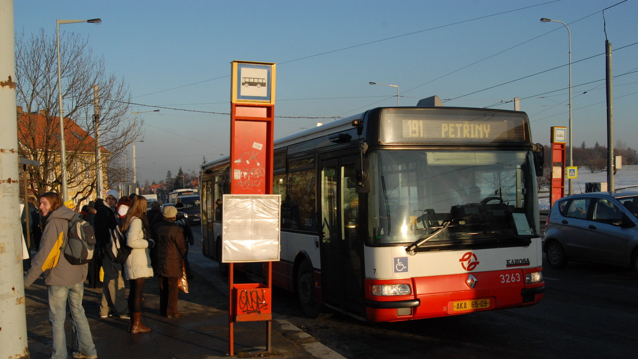 Autobus 191 bude nov jezdit a na letit.