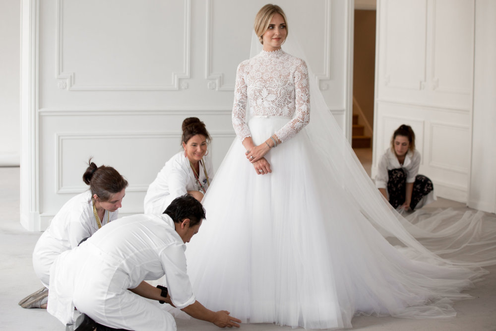 Svatební šaty Chiary Ferragni