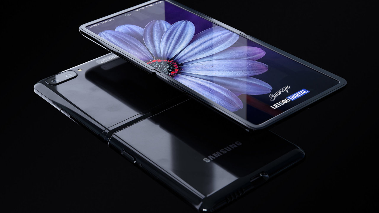 Potaov vytvoen podoba telefonu Samsung Galaxy Z Flip