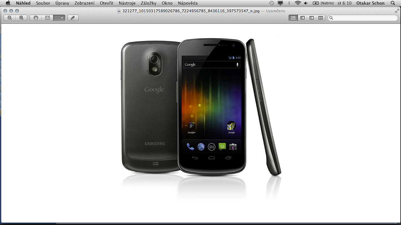 Galaxy Nexus a Android 4.0