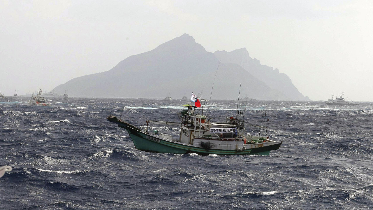 Tchajwansk lod pronikly do japonskch vsostnch vod pobl Senkaku