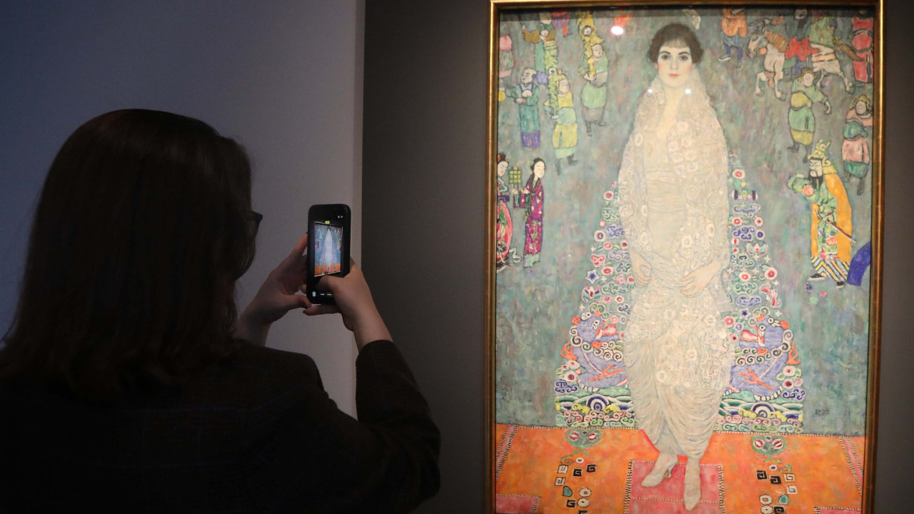 Elisabeth Lederer, obraz, Gustav Klimt