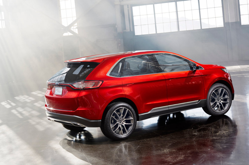 Ford Edge Sportovně užitkových vozů chce Ford v Evropě do roku 2018 prodávat třikrát více než v současnosti.