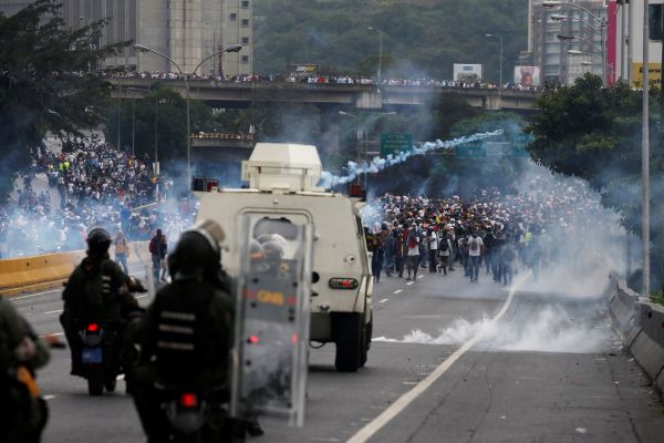 Venezuela protesty