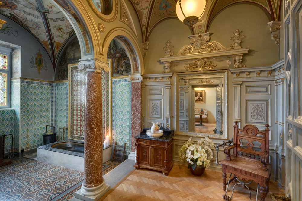 Královská kabina v hotelu Nové Lázně v Mariánských Lázních
