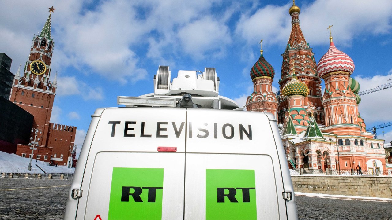 Russia Today, RT, televize, Rusko