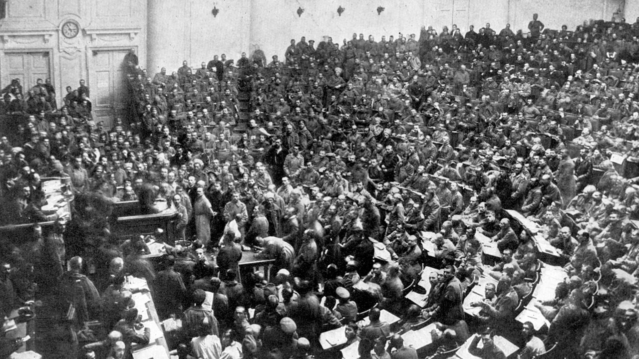1918, Ústavodárné shromáždění, Rusko