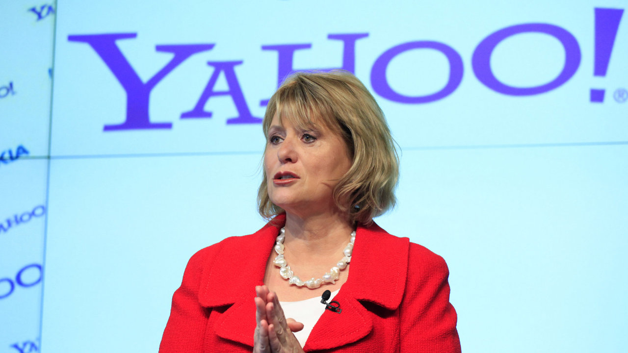 Odvolan fka firmy Yahoo Carol Bartzov