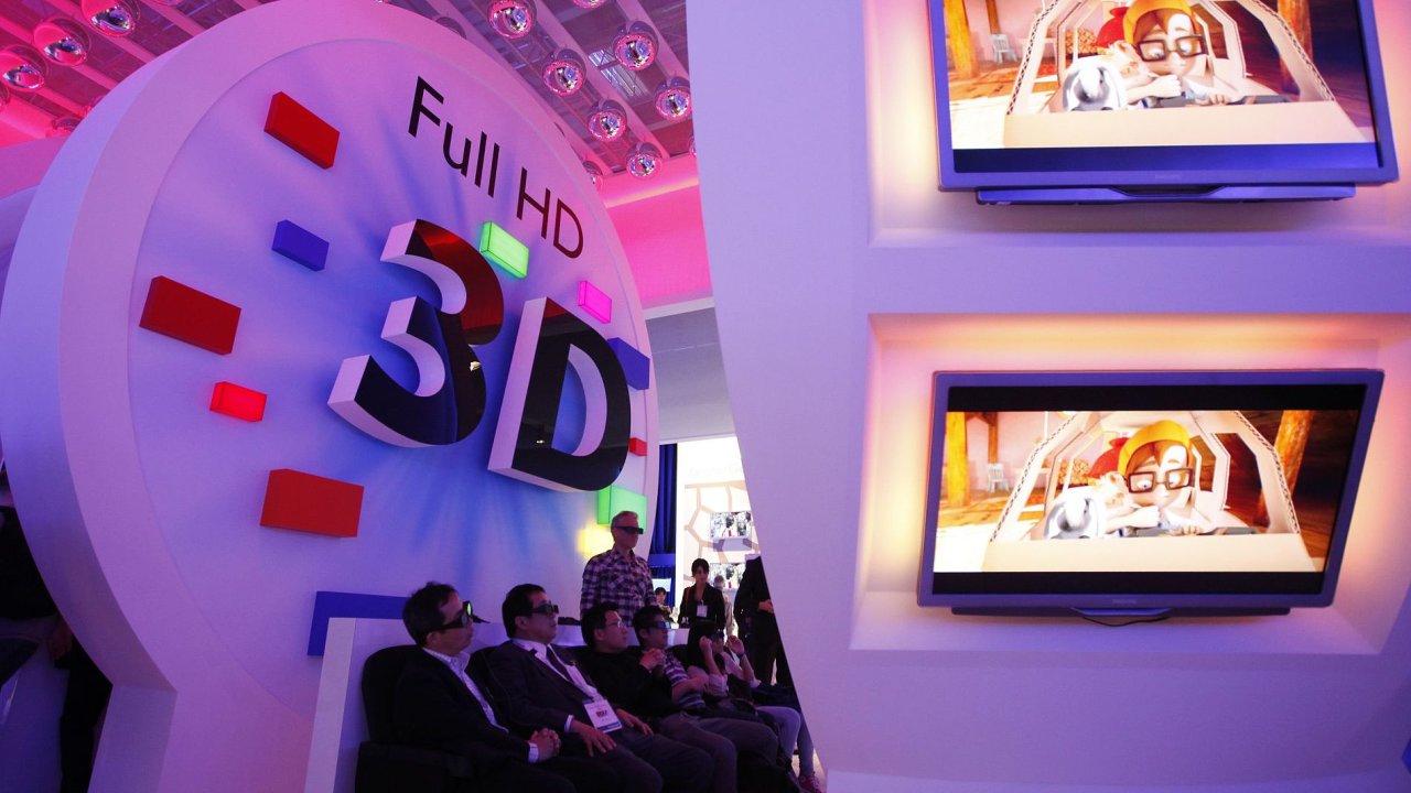 philips televize 3D tv veletrh