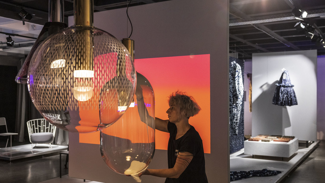 Expozice èeské znaèky Bomma na výstavì Design a transformace v Bruselu