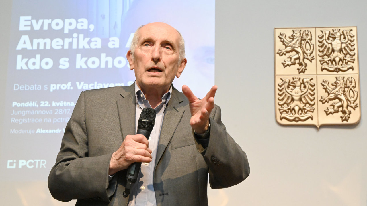 Emeritní profesor a spisovatel Václav Smil, 23.5.2023.
