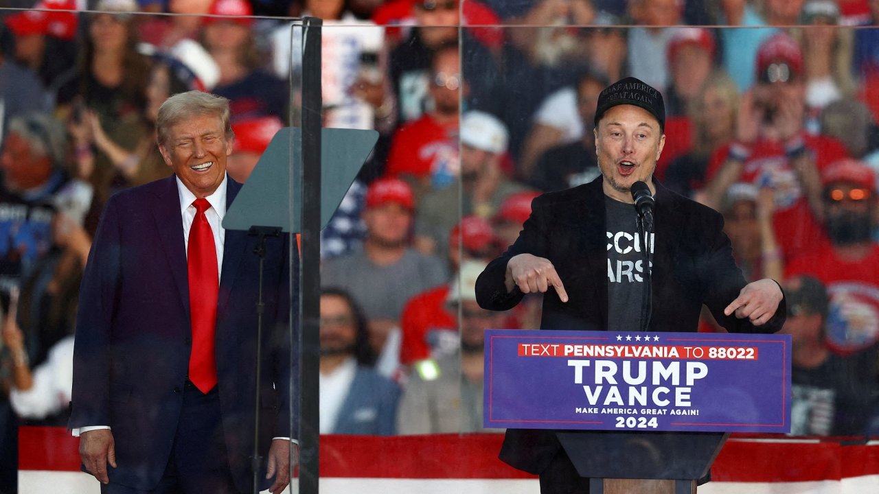 Donald Trump, Elon Musk