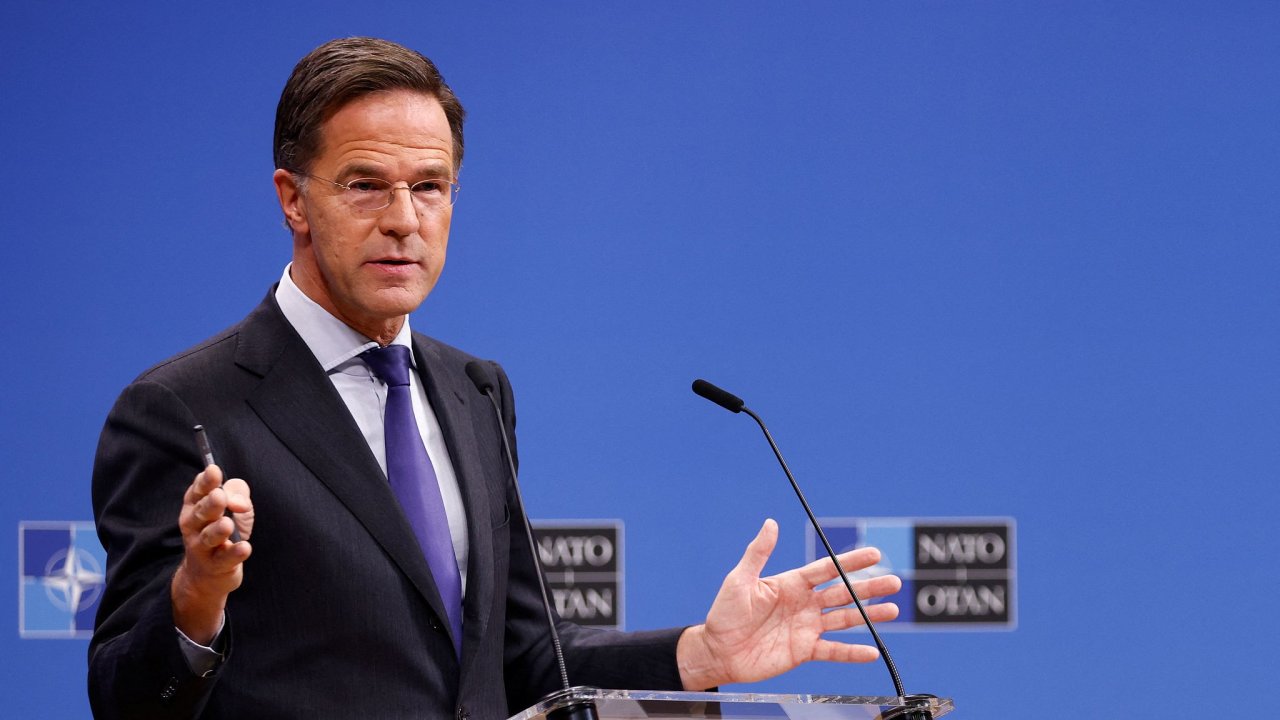 Potebujeme vc penz na obranu ne kvli Trumpovi, ale kvli na bezpenosti v Evrop, k Mark Rutte, generln tajemnk NATO.