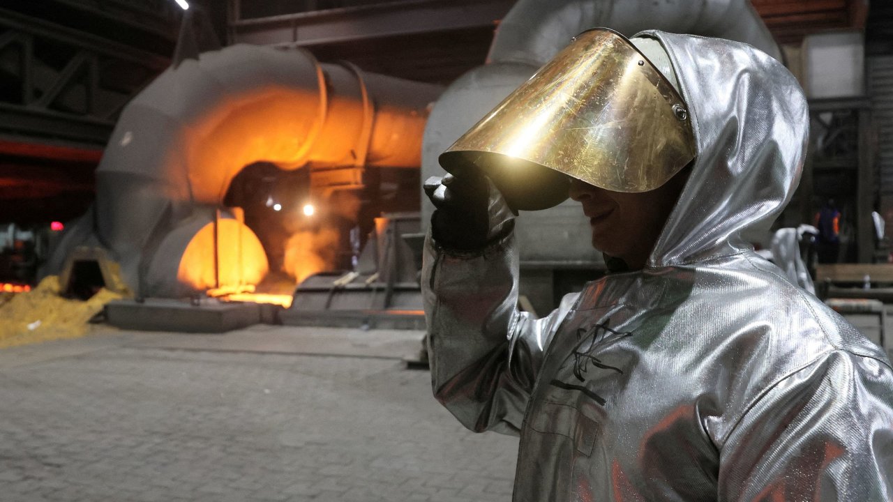 Ocelrna ThyssenKrupp v zpadonmeckm Duisburgu