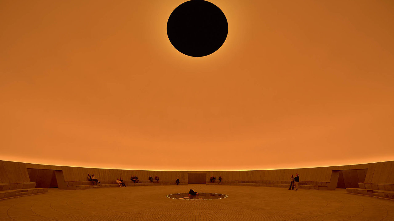 James Turrell, As Seen Below, ARoS Aarhus Kunstmuseum, permanentn� instalace