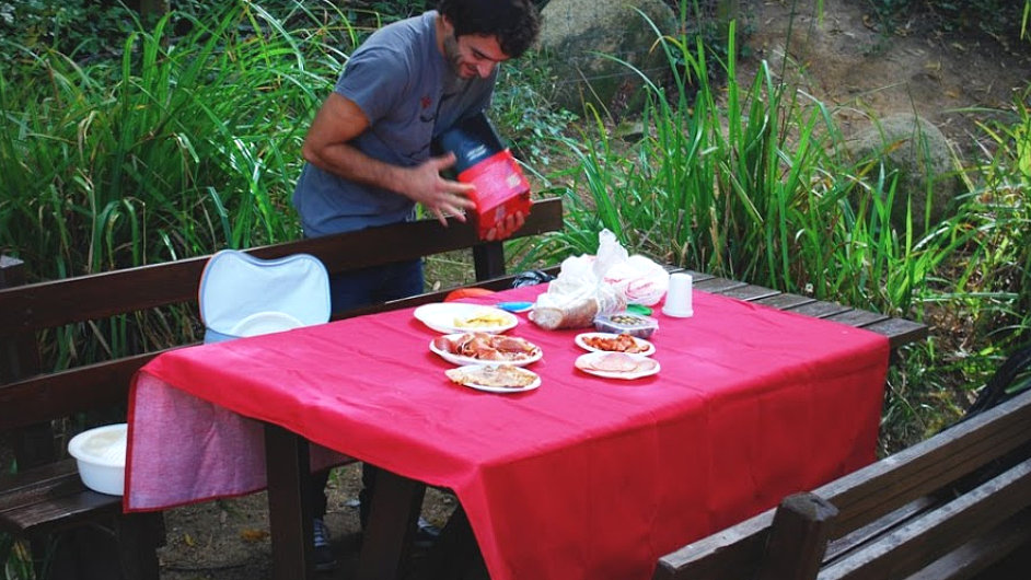Piknik v lesch u Sintry