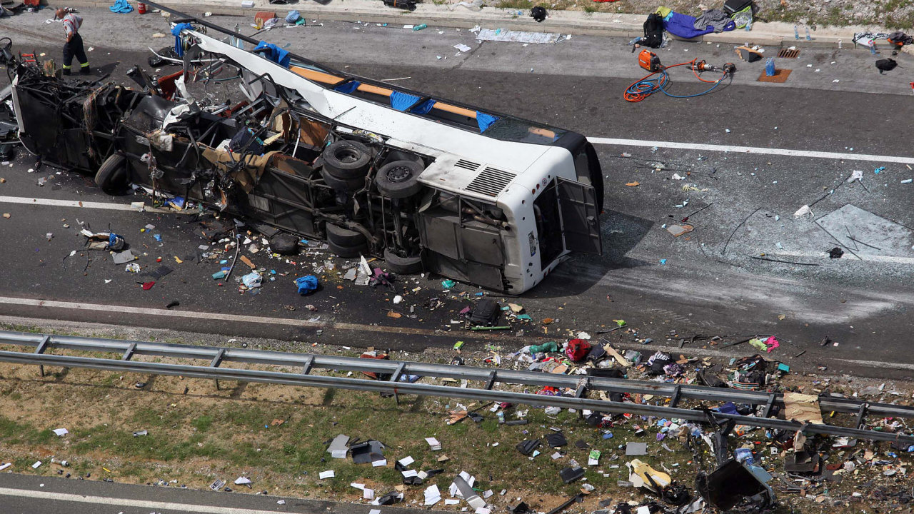 Nehoda èeského autobusu v Chorvatsku