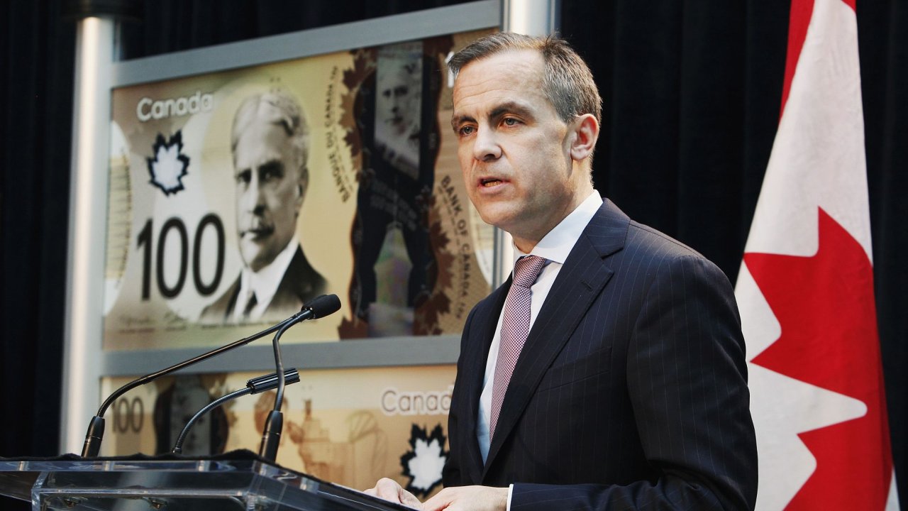 Guvernr Bank of Canada Mark Carney.