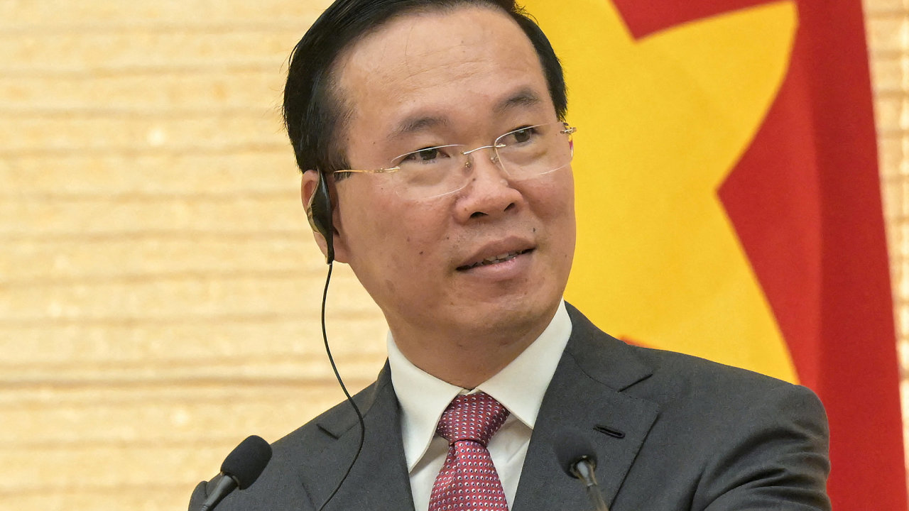 Vietnamsk prezident Vo Van Thuong