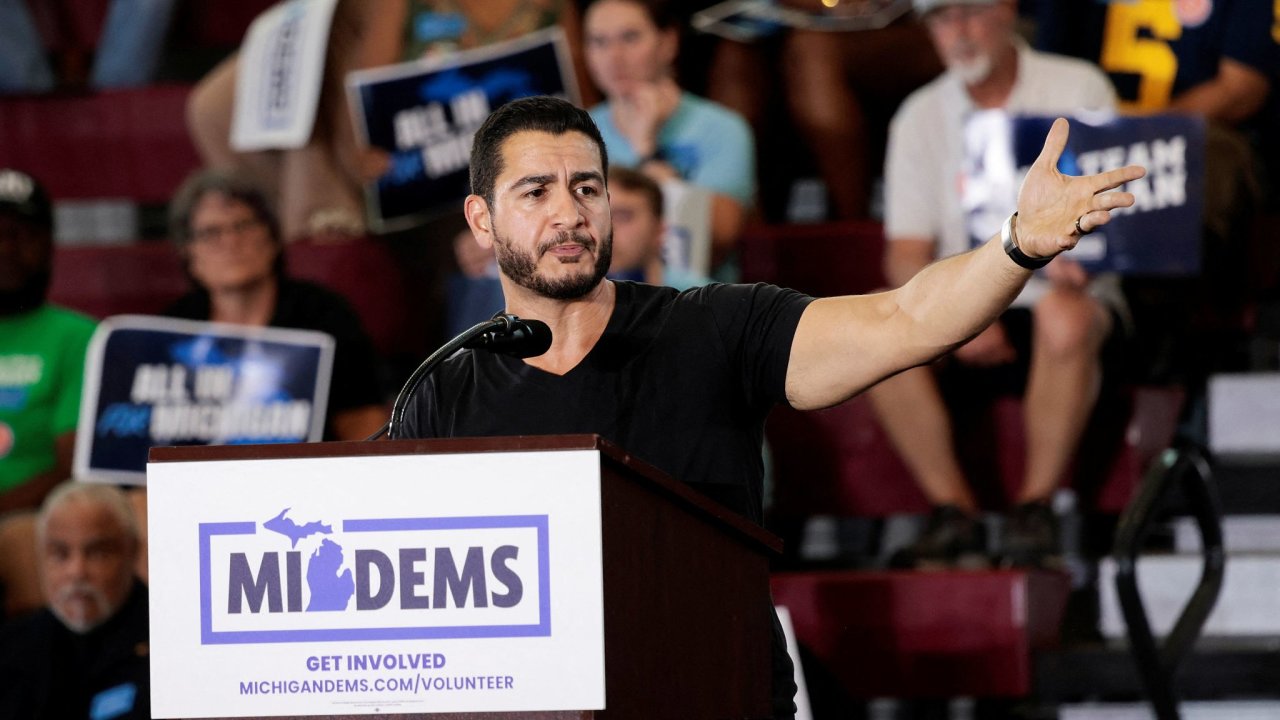 Abdul El-Sayed, demokratick� kandid�t do Sen�tu Spojen�ch st�t�