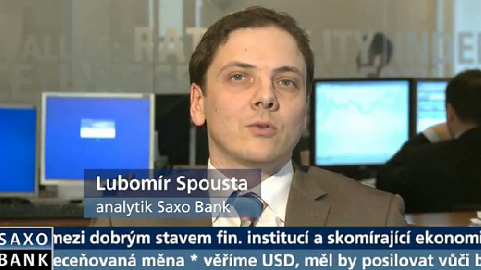 Lubomr Spousta ze Saxo Bank.