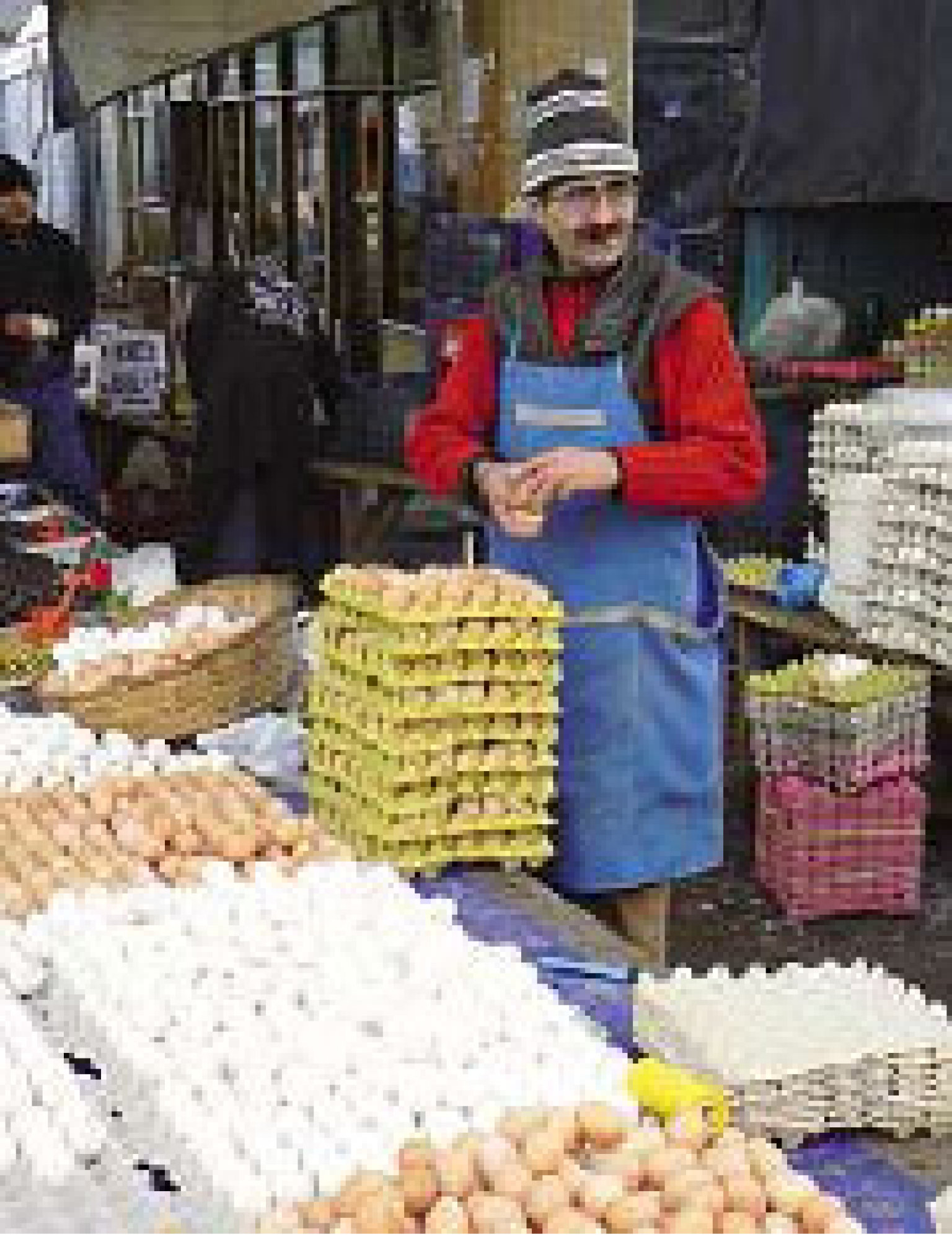 Istanbul_trh.jpg Trhy farmářů jsou v nejchudších čtvrtích, stojí ale za vidění.