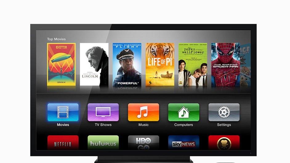 Apple TV je zatm jen mal krabika vedle televizoru